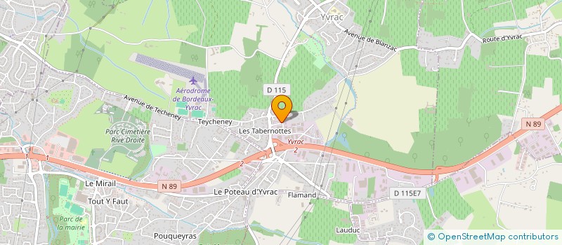 localisation de l'entreprise APPUI MEDICAL à YVRAC