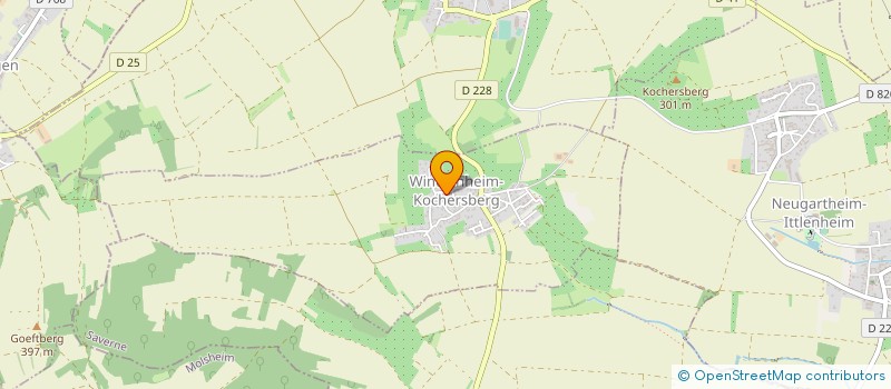 localisation de l'entreprise APPUI RH  WINTZENHEIM-KOCHERSBERG