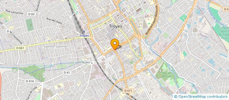 localisation de l'entreprise APPUI SANTE AUBE à TROYES