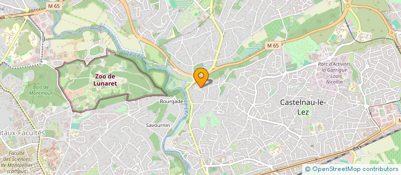 localisation de l'entreprise APPUI TRAVAUX à CASTELNAU-LE-LEZ