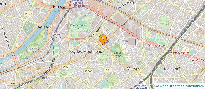 localisation de l'entreprise APPUNTO à ISSY-LES-MOULINEAUX