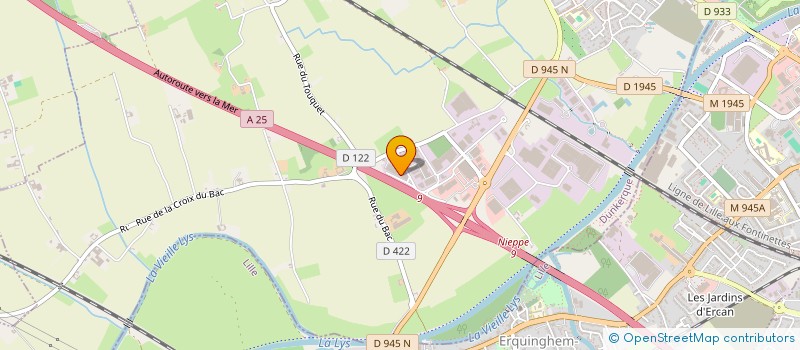 localisation de l'entreprise APPUYER & CO à NIEPPE