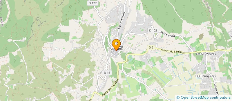 localisation de l'entreprise APPY à ROUSSILLON
