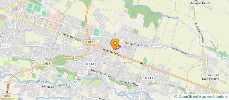 localisation de l'entreprise APPY CTE  IDRON