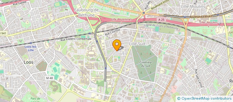 localisation de l'entreprise APPY-D  LILLE
