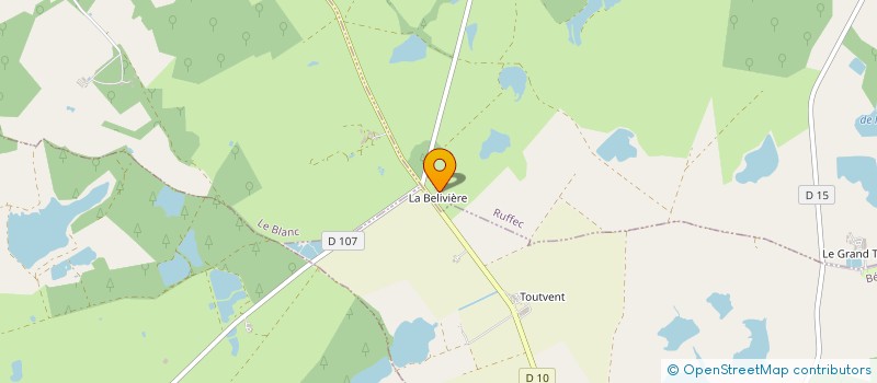 localisation de l'entreprise APPYLOC à RUFFEC