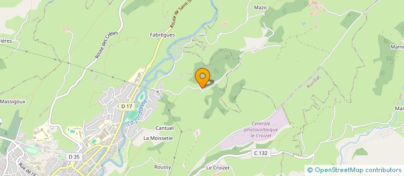 localisation de l'entreprise APR à AURILLAC
