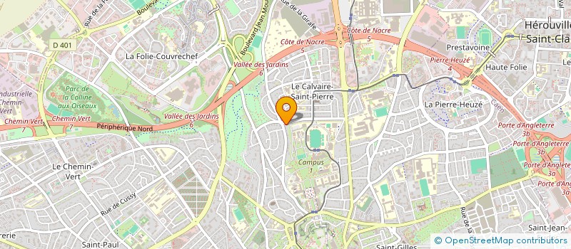 localisation de l'entreprise APR à CAEN