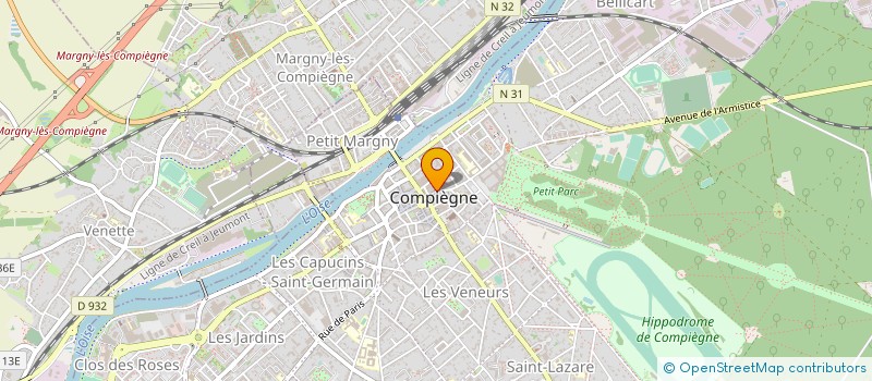 localisation de l'entreprise APR  COMPIEGNE