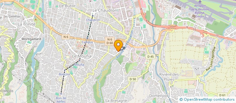localisation de l'entreprise APR&CO à SAINT-DENIS