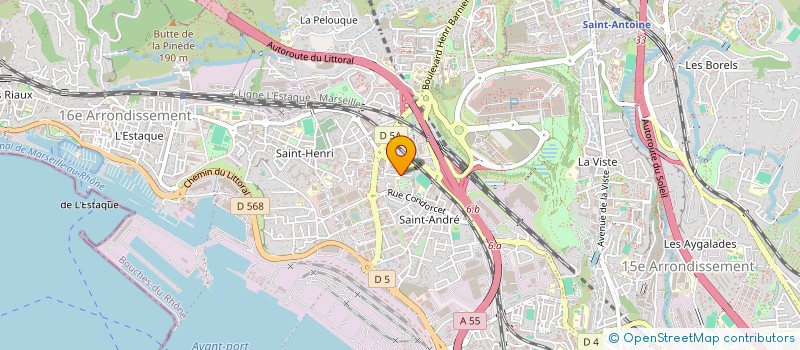 localisation de l'entreprise APR CONCEPT à MARSEILLE