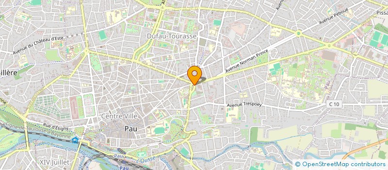 localisation de l'entreprise APR SERVICES à PAU