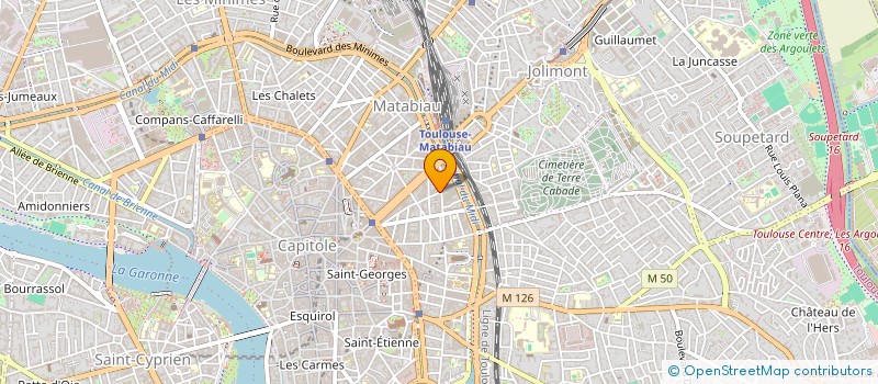 localisation de l'entreprise APRAC à TOULOUSE