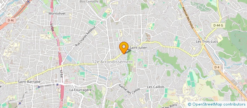 localisation de l'entreprise APRAM à MARSEILLE