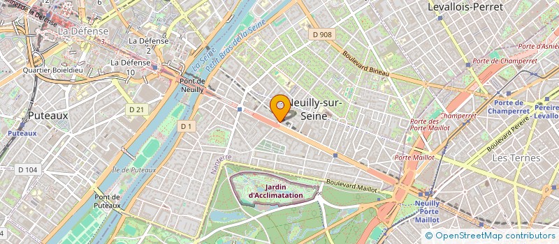 localisation de l'entreprise APREMONT à NEUILLY-SUR-SEINE
