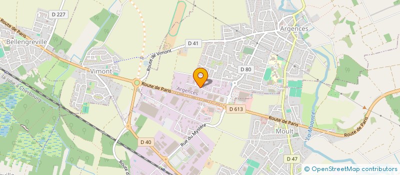 localisation de l'entreprise APRENOVATION  ARGENCES