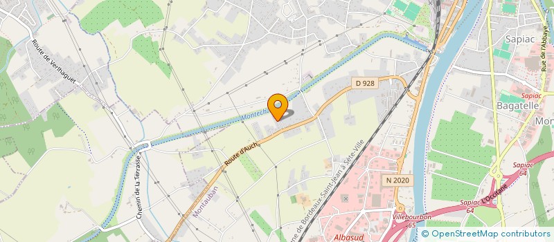 localisation de l'entreprise APRES 2 MAINS  MONTAUBAN