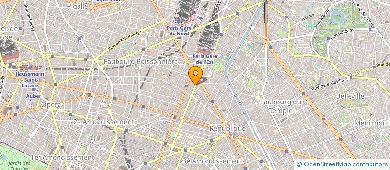 localisation de l'entreprise APRES 2000  PARIS