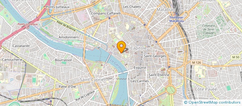 localisation de l'entreprise APRES DEMAIN - PEPINIERE D'ARTISTES à TOULOUSE