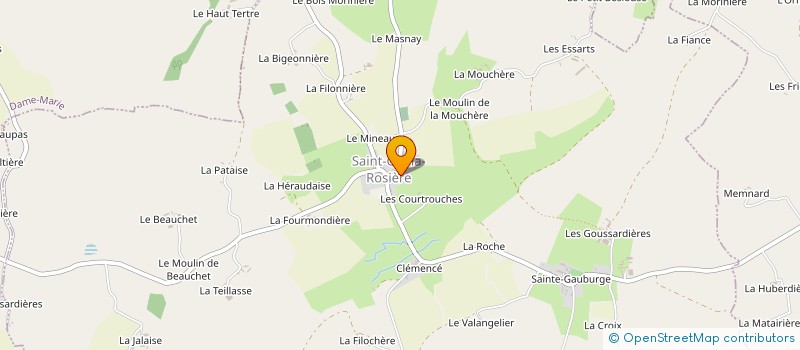 localisation de l'entreprise APRES L ECOLE à SAINT-CYR-LA-ROSIERE