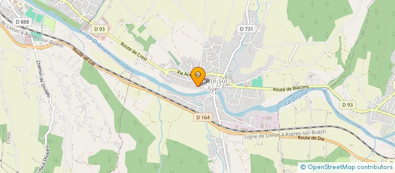 localisation de l'entreprise APRES L'ORAGE à AOUSTE-SUR-SYE