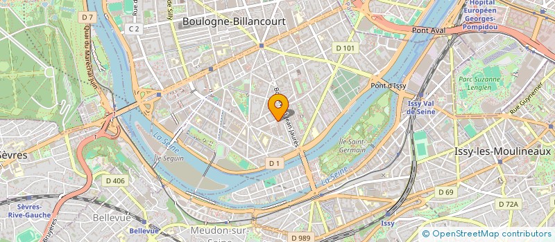 localisation de l'entreprise APRES LA NUIT à BOULOGNE-BILLANCOURT