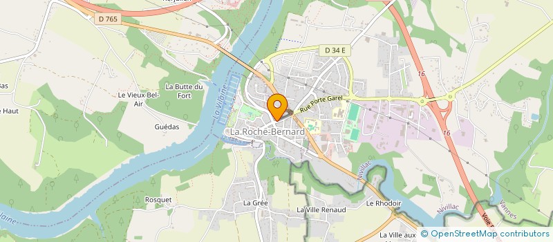 localisation de l'entreprise APRES LA PLUIE à LA ROCHE-BERNARD