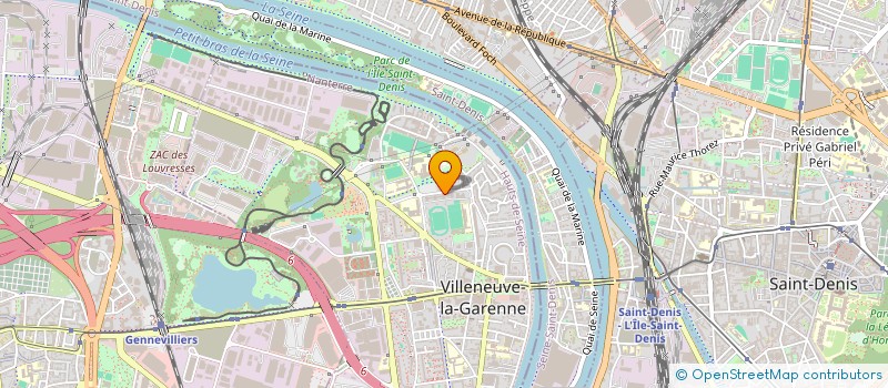 localisation de l'entreprise APRES LA PLUIE à VILLENEUVE-LA-GARENNE
