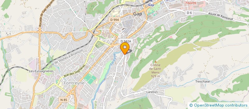 localisation de l'entreprise APRES LA VIRGULE à GAP