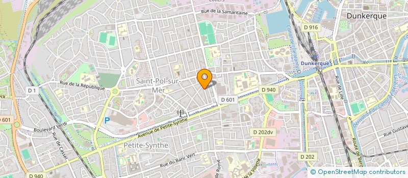localisation de l'entreprise APRES LES COURS à DUNKERQUE
