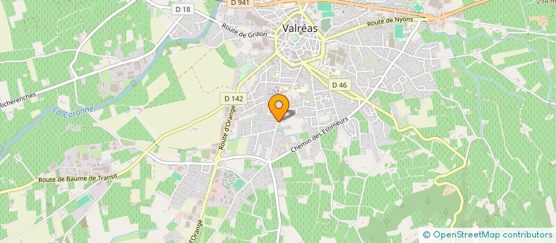 localisation de l'entreprise APRES-TEL à VALREAS