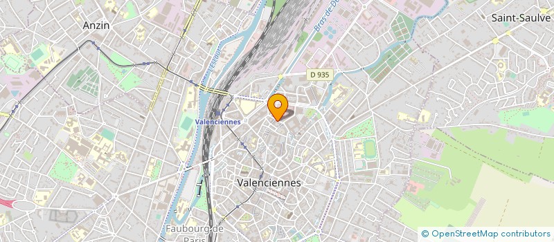 localisation de l'entreprise APREVA REALISATIONS MUTUALISTES à VALENCIENNES