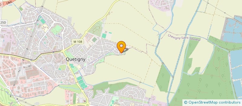 localisation de l'entreprise APRIL & CO  QUETIGNY