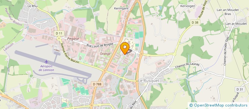 localisation de l'entreprise APRILE ONLINE à LANNION