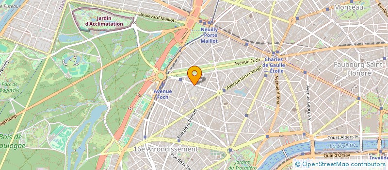 localisation de l'entreprise APRIM AGENCE PROFESSIONNELS IMMOBILIER  PARIS