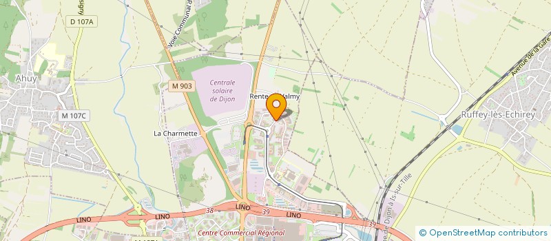 localisation de l'entreprise APRIME  DIJON