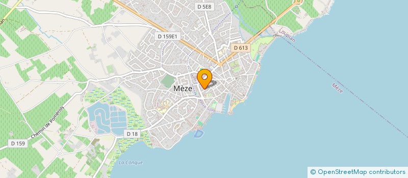 localisation de l'entreprise APRION à MEZE