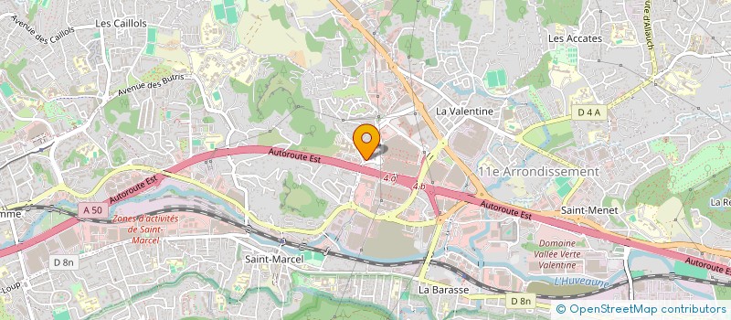 localisation de l'entreprise APRO  MARSEILLE