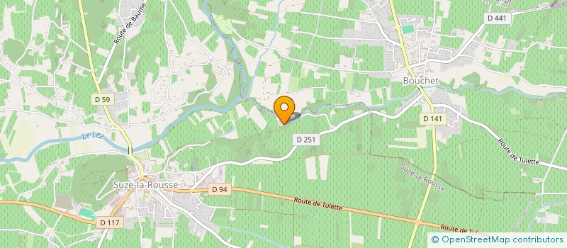 localisation de l'entreprise APRO ABATTAGE à BOUCHET
