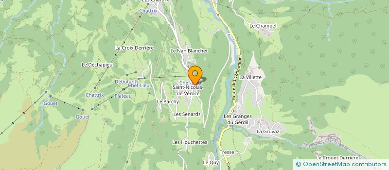 localisation de l'entreprise APRO INVEST  SAINT-GERVAIS-LES-BAINS