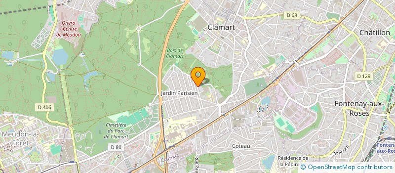 localisation de l'entreprise APROCAP à CLAMART