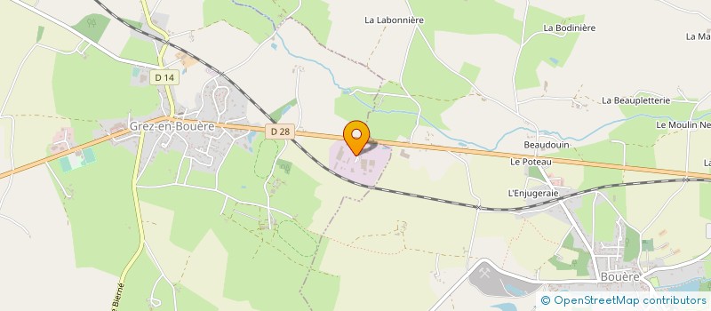 localisation de l'entreprise APROCHIM à GREZ-EN-BOUERE