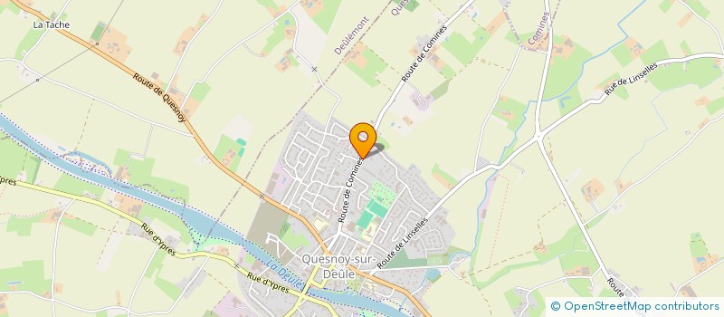 localisation de l'entreprise APRODEX à QUESNOY-SUR-DEULE