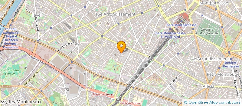 localisation de l'entreprise APROF ENTREPRISES à PARIS