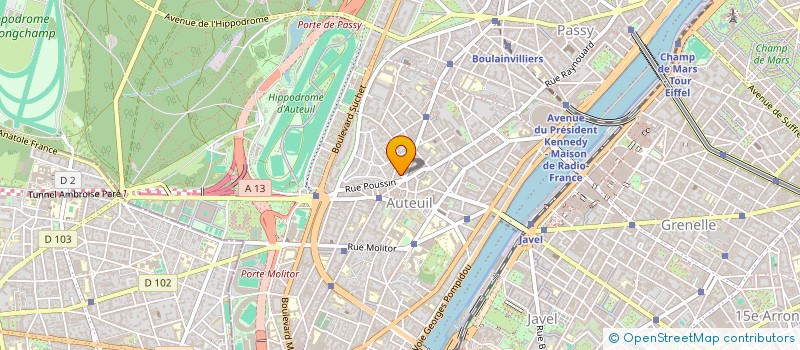 localisation de l'entreprise APROGEE  PARIS