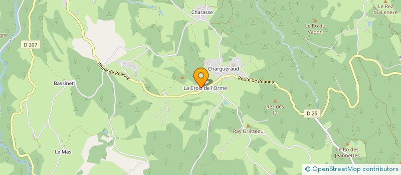 localisation de l'entreprise APROMER à LE MAYET DE MONTAGNE