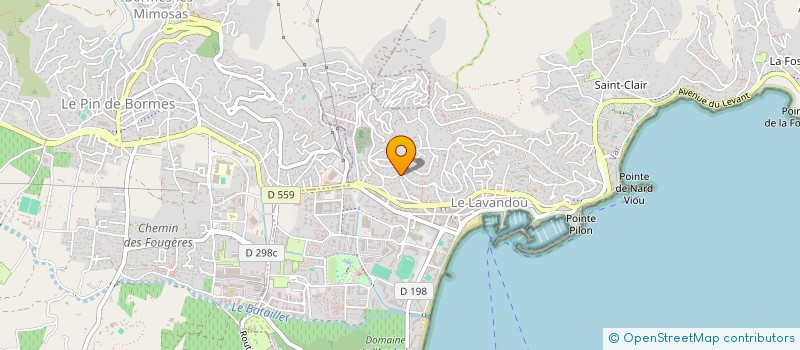 localisation de l'entreprise APRON SOLUTIONS à LE LAVANDOU