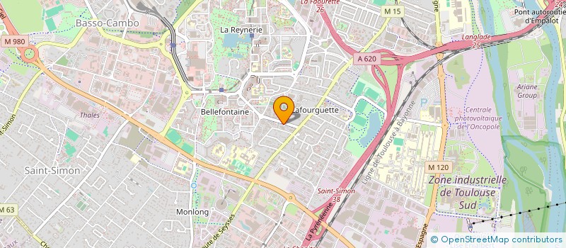 localisation de l'entreprise APRONET NETTOYAGE INDUSTRIEL à TOULOUSE