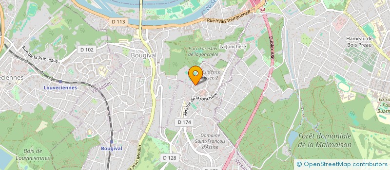 localisation de l'entreprise APROPRI  LA CELLE-SAINT-CLOUD