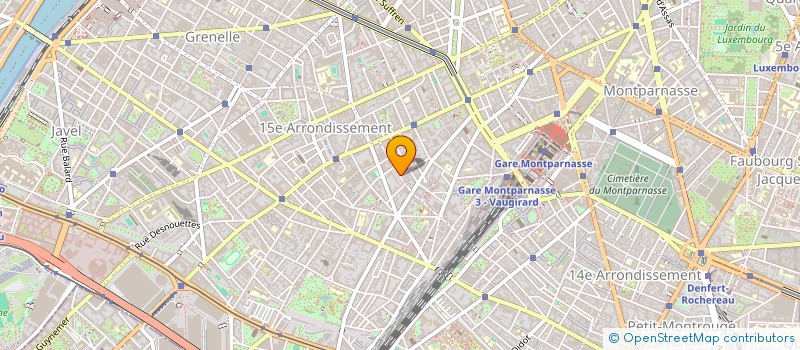 localisation de l'entreprise APROR APPAREILLAGE PROTHESE ORTHESE à PARIS